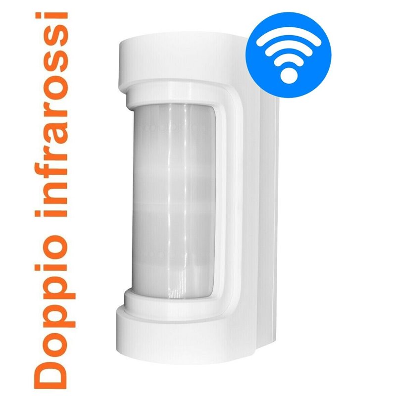 Optex sensore esterno wireless doppio PIR 12m 90° - VXS-RAM