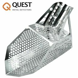 Quest setaccio pala forata mare acciaio inox sand scoop - SCOOPAL