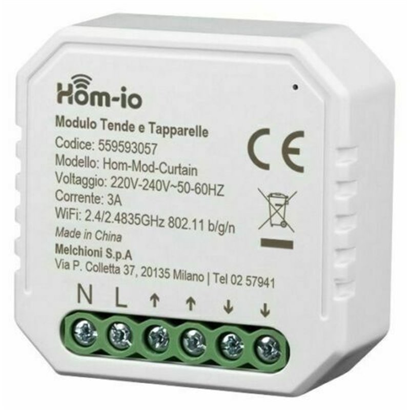 Hom-io smart home  modulo 3A 220V WIFI tende e tapparelle domotica 559593057