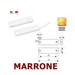 Unitek sensore contatto vista alta protezione magnetica G3 marrone - UTKCHS45PMR