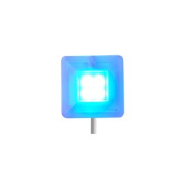 Unitek spia led blu alta luminosita ripetitore ottico 12V-24V DC IP65 - UTKRO504NBL