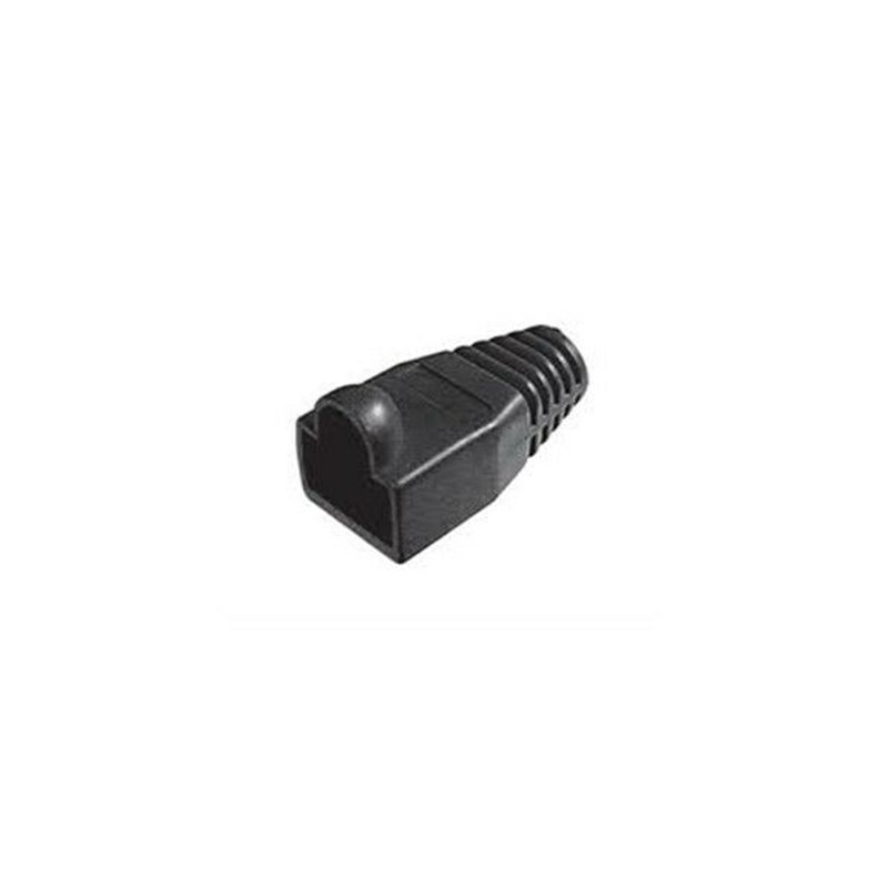 Digitus 10 gommino nero copri connettore per plug rj45