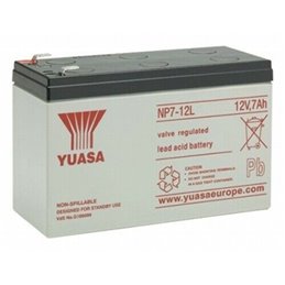 Yuasa batteria al piombo 12V 7Ah antifurto allarme - NP7-12